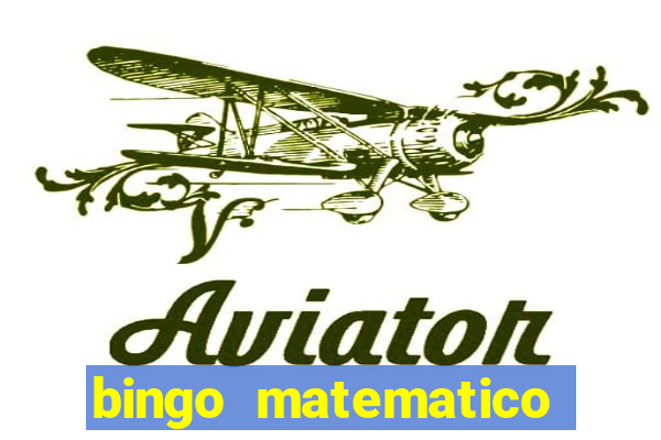 bingo matematico para ensino medio